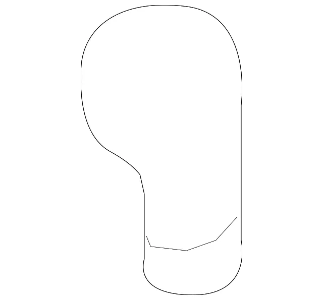 Shift Knob - Nissan (32865-6GG0A)