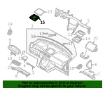 Instrument Panel Mounting Bracket - Volvo (3409450) - view 4