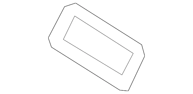 Air Outlet - Passenger Side (RH) - Volvo (39801771)