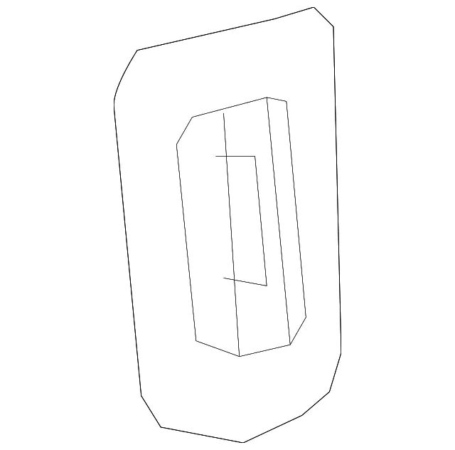 Seat Belt Height Adjuster Cover - Volvo (39802485)