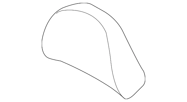 Headrest Cover - Volvo (39806868) - view 2