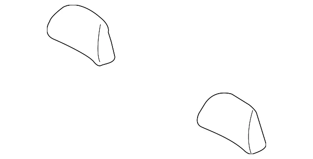 Headrest Cover - Volvo (39806975)