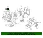 Headrest Cover - Volvo (39808042) - view 4