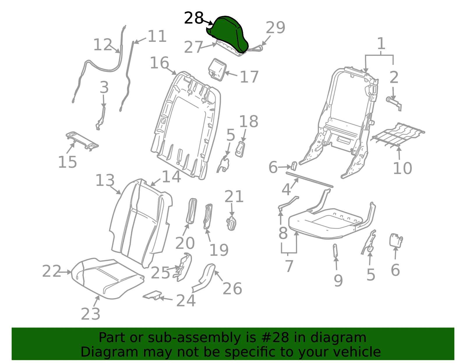Trim Cover - Volvo (39808057) - view 2