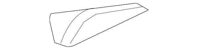 Seat Trim Panel - Volvo (39810508)