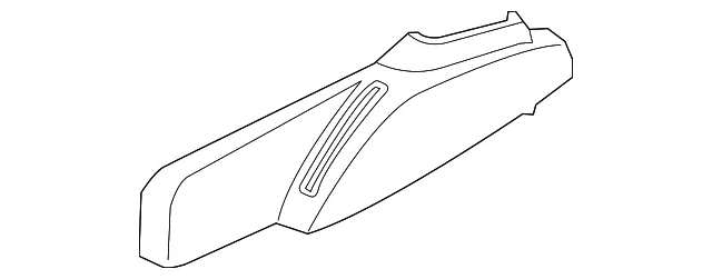 Seat Trim Panel - Volvo (39810509)