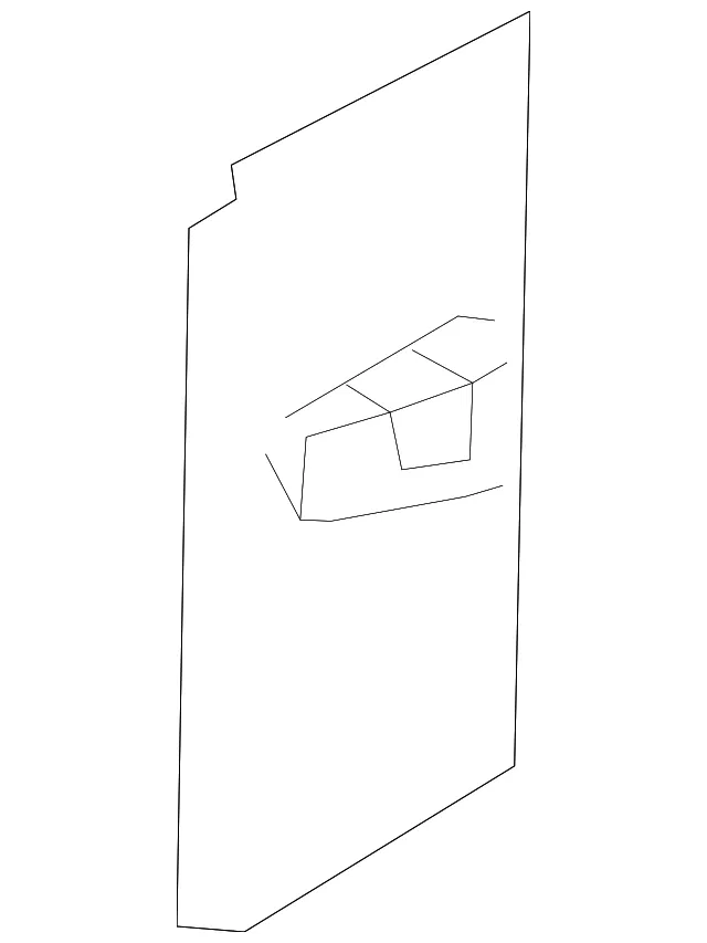 Seat Belt Guide - Driver's Side (LH) - Volvo (39812741)
