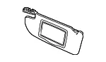 Sun-Visor - Driver's Side (LH) - Volvo (39814756) - view 5