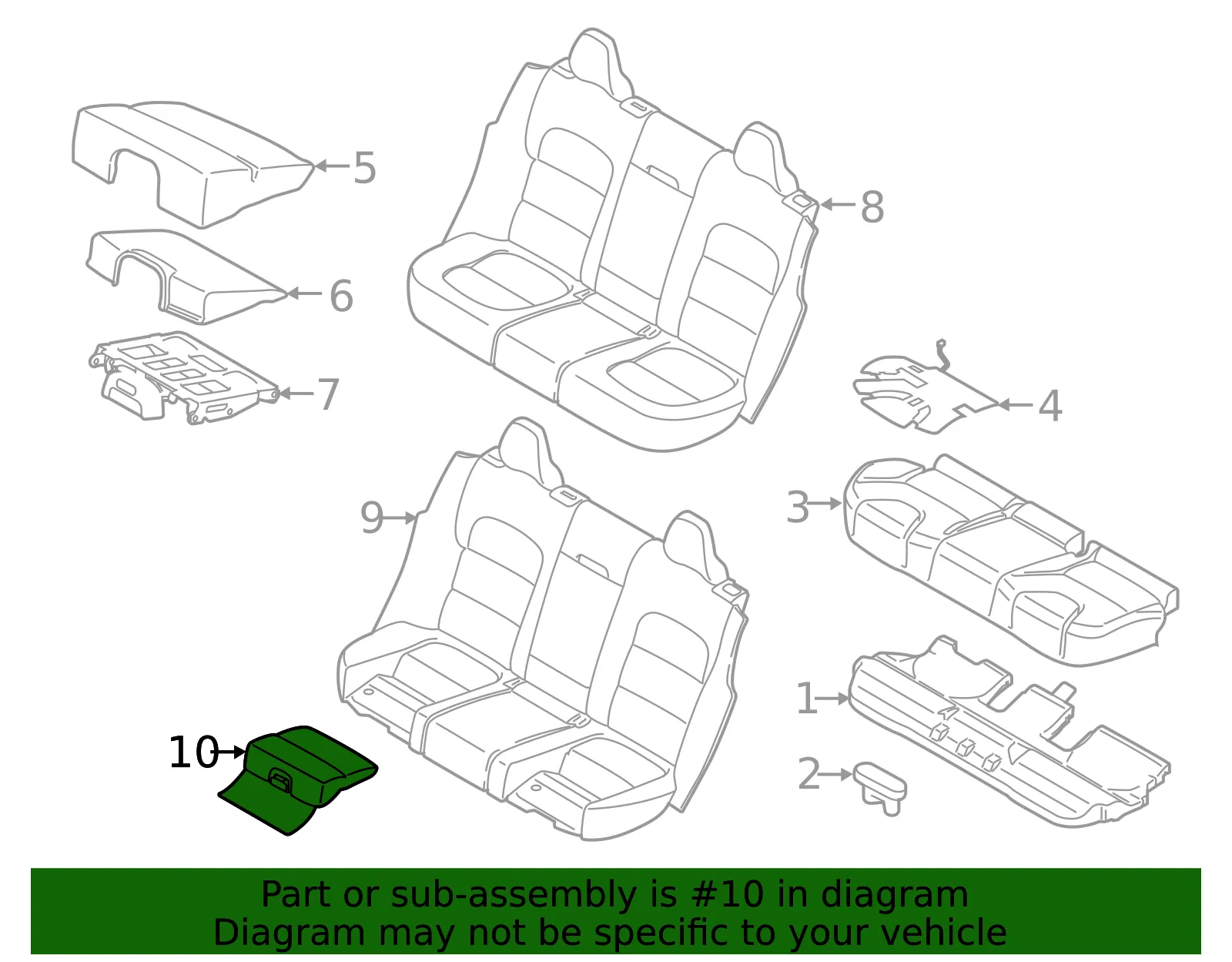 Cushion Cover - Volvo (39822259) - view 2