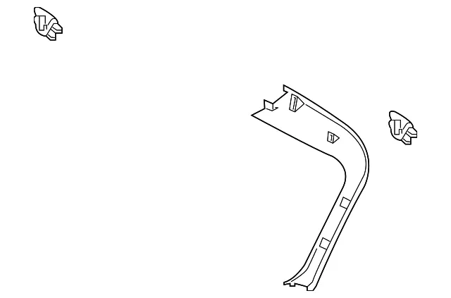 Lift-Gate Trim - Volvo (39825229)