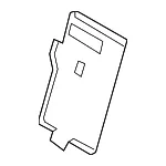 Seat Back Panel - Volvo (39825548) - view 3