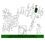 Seat Back Panel - Volvo (39825548) - view 4