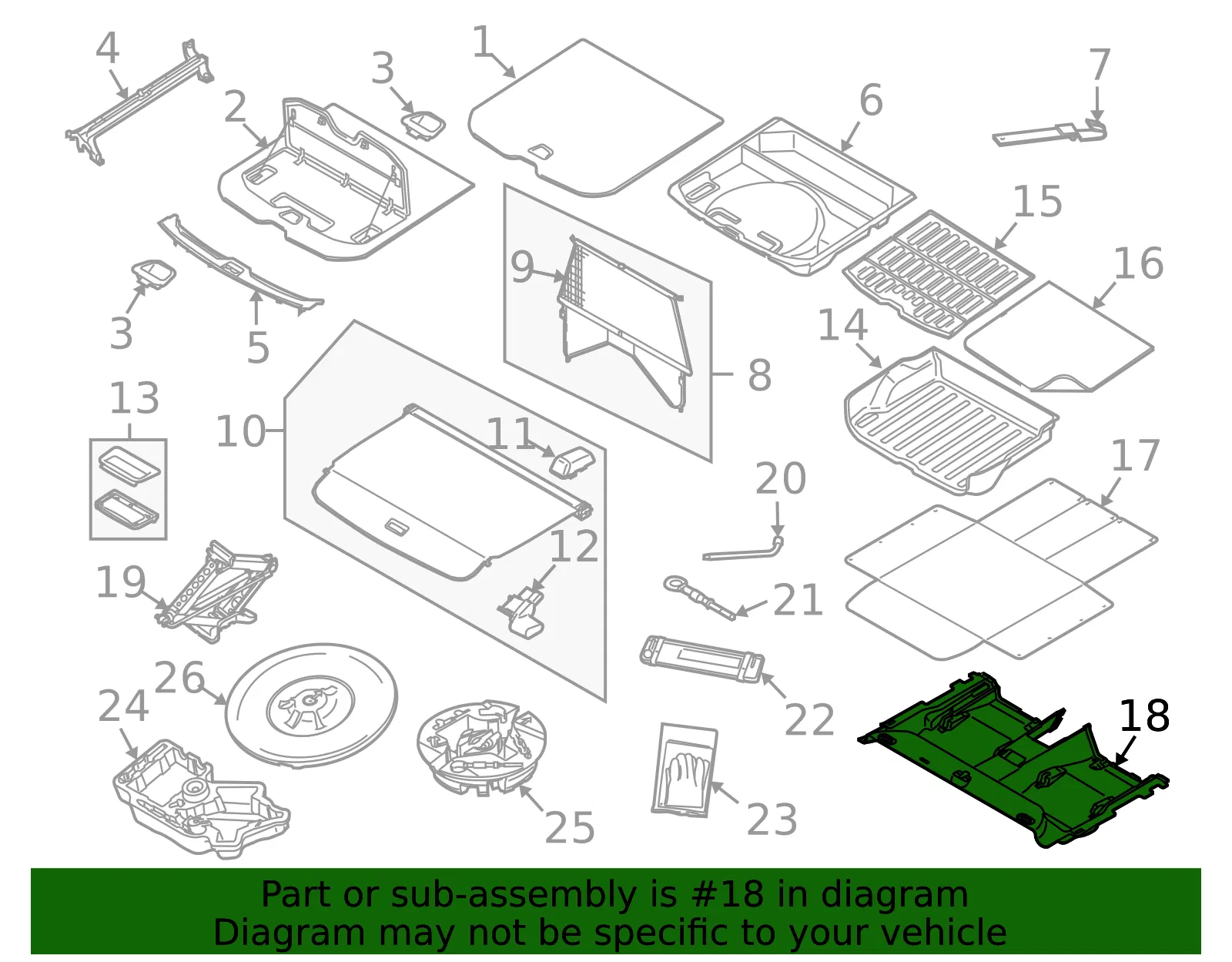 Floor Carpet - Volvo (39827087) - view 2