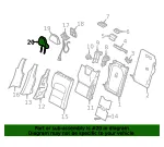 Headrest Cover - Volvo (39829355) - view 4