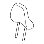 Headrest Cover - Volvo (39829356) - view 3