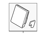 Armrest Assembly - Volvo (39829364) - view 3