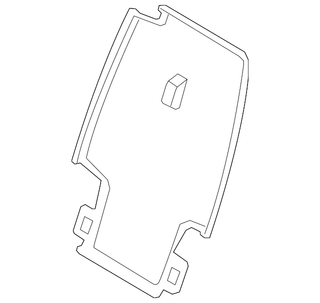 Seat Back Panel - Volvo (39831377)