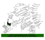 Console Panel - Volvo (39831461) - view 4