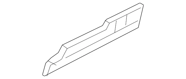 Seat Track Cover - Volvo (39831626)