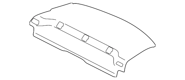 Package Tray Trim - Volvo (39832786)