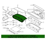 Package Tray Trim - Volvo (39832786) - view 4