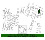 Seat Back Panel - Volvo (39832847) - view 4