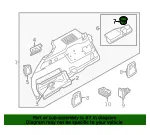 Cup Holder Insert - Volvo (39833102) - view 6