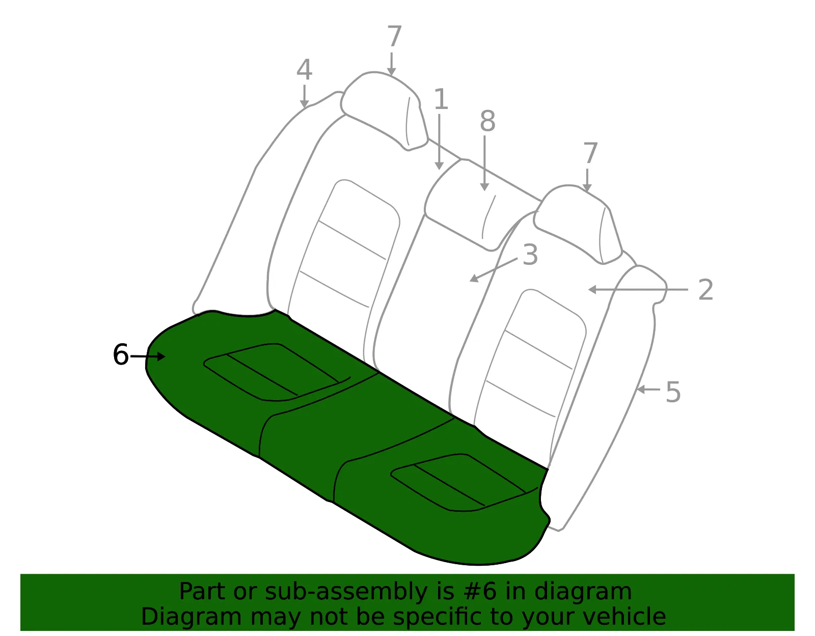 Cushion Cover - Volvo (39833376) - view 2