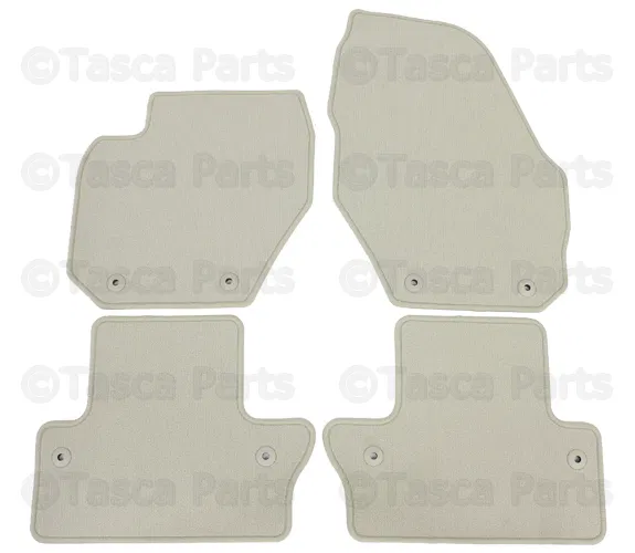 Floor Mats - Textile - Soft Beige - Volvo (39833586)