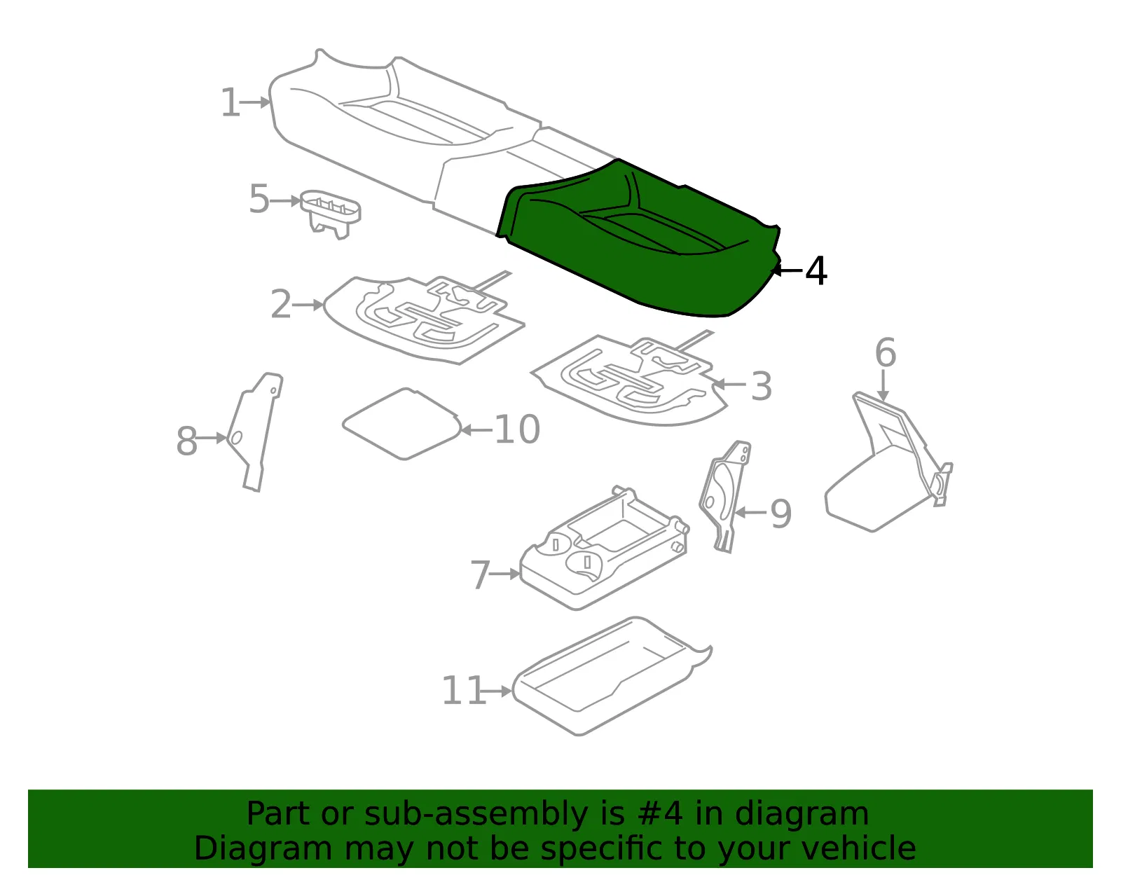 Seat Cover - Volvo (39834652) - view 2