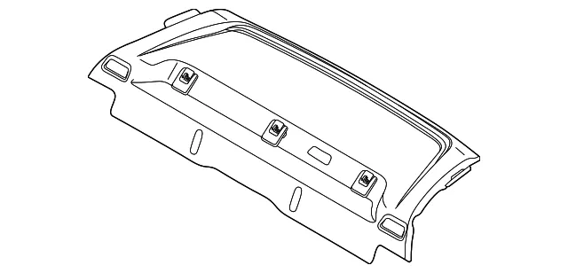 Package Tray Trim - Volvo (39834995)