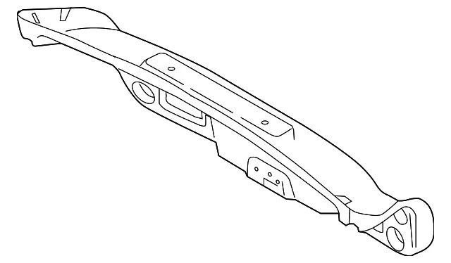 Trunk Lid Trim - Volvo (39835504)