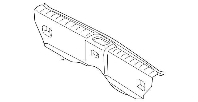 Trunk Trim Scuff Plate - Volvo (39835505)