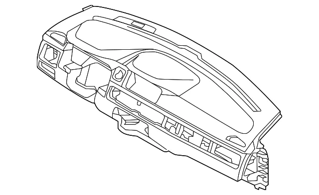Instrument Panel - Volvo (39838734)