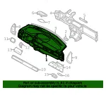 Instrument Panel - Volvo (39838744) - view 4