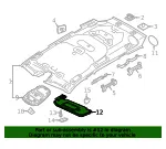 Sun Visor - Volvo (39840640) - view 4