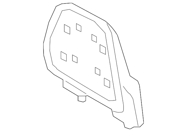 Headrest Bracket - Volvo (39840745)