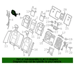 Headrest Bracket - Volvo (39840745) - view 4