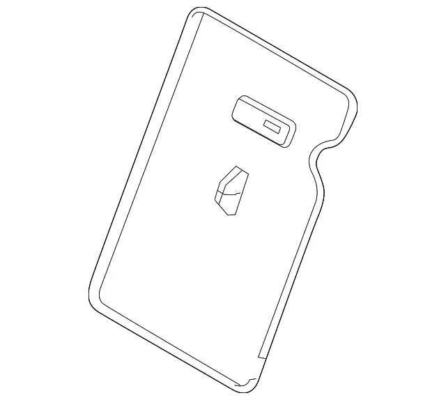 Seat Back Panel - Volvo (39841473)