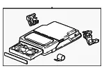 Seat Armrest - Volvo (39843630) - view 3