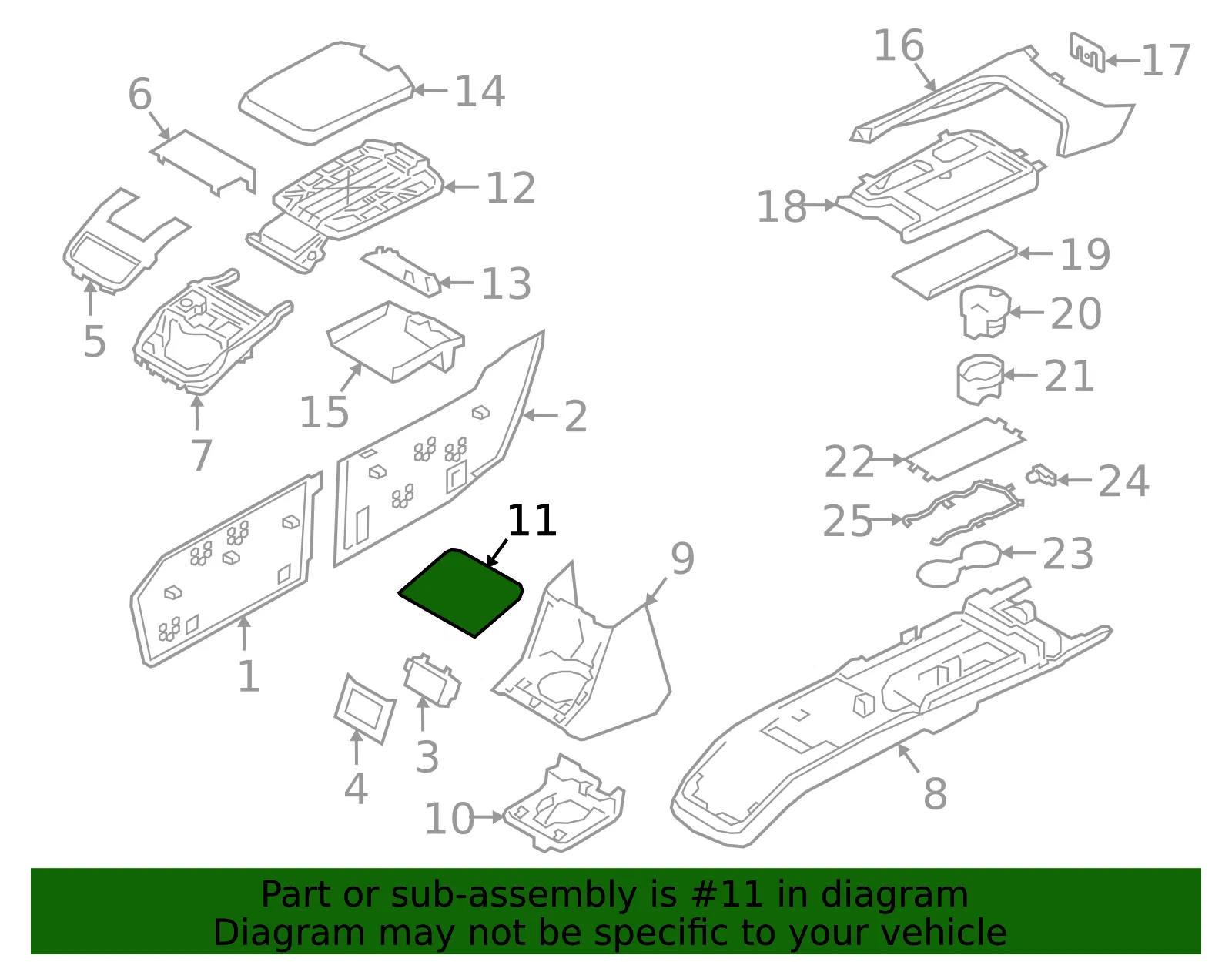 Cover Mat - Volvo (39843908) - view 2