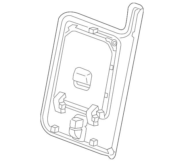 Seat Back Panel - Volvo (39844104)