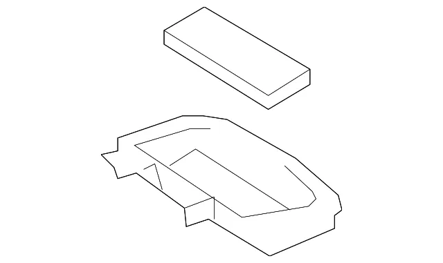 Console Tray - Volvo (39850616)