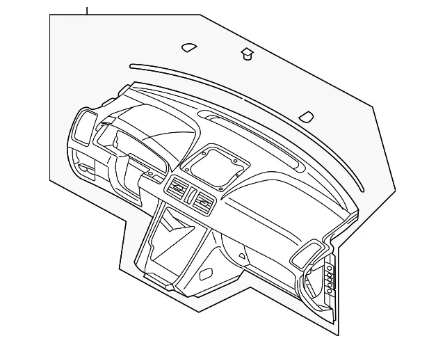 Instrument Panel - Volvo (39851733)