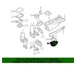 Console Compartment - Volvo (39852685) - view 6