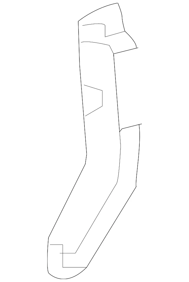 Seat Belt Height Adjuster - Passenger Side (RH) - Volvo (39854722)
