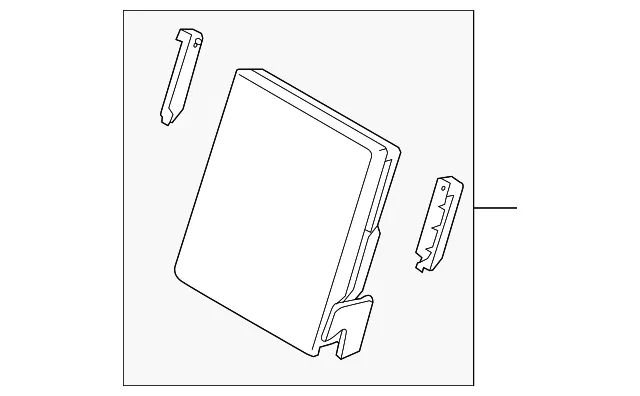 Seat Armrest - Volvo (39857927)