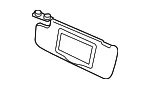 Sun-Visor - Driver's Side (LH) - Volvo (39859345) - view 7