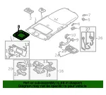 Console Trim Panel - Volvo (39859428) - view 4