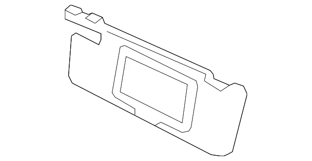 Sun-Visor - Passenger Side (RH) - Volvo (39868301)